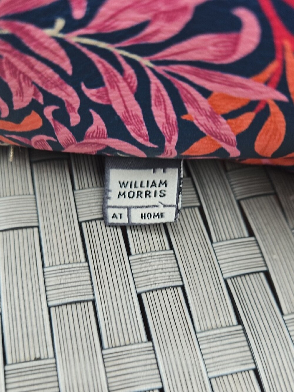 NWOT William MORRIS Willow Bough Leaf Vine Cosmetic.Make Up Travel Floral Pouch - Picture 7 of 17